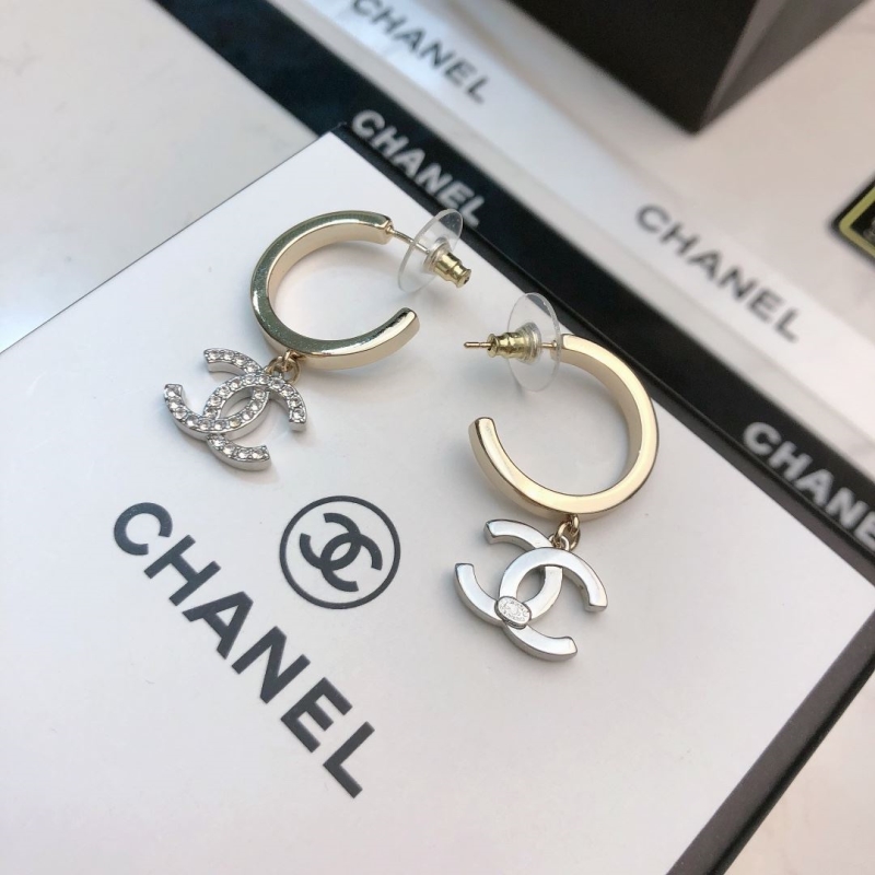 Ch*el earrings